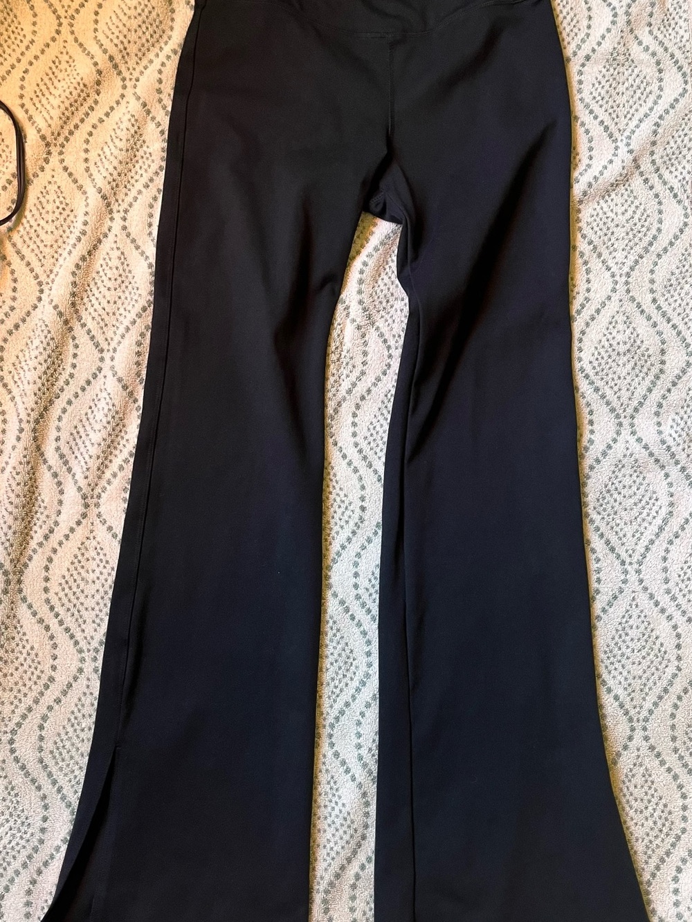 Danskin Black high rise flared leggings